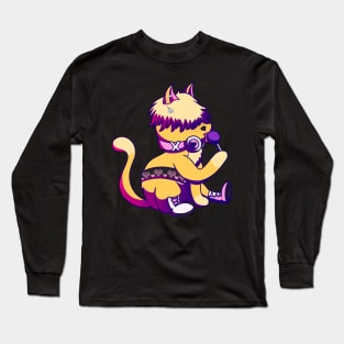 Cat Idol Long Sleeve T-Shirt